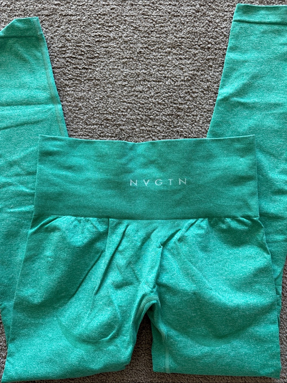 NVGTN green leggings XS
